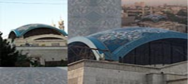 اتمام  پروژه گنبد مسجد جامع  شهرک غرب  تهران در سال 1395